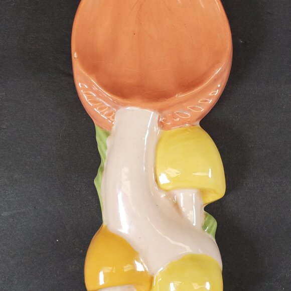 Arnel's Adorable Mushroom Spoon Rest - Ceramic Kitchen Essential, 1970s - Picture 3 of 7